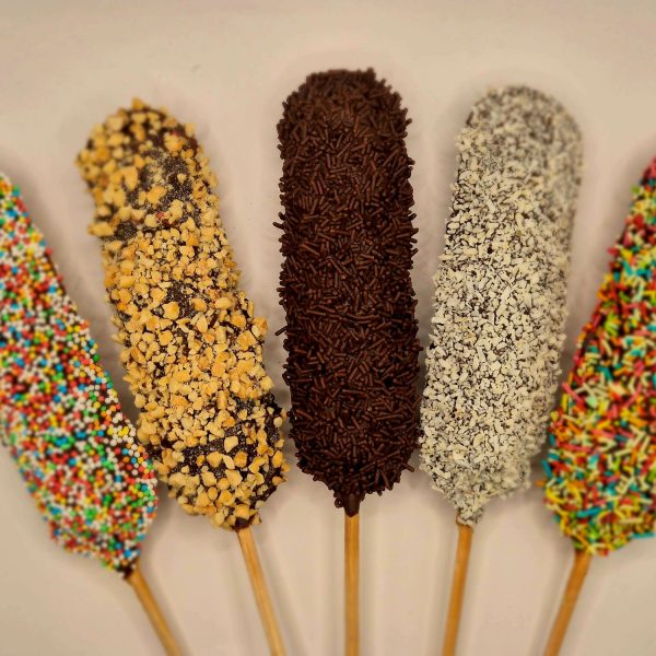 Belgiški vafliai ant pagaliuko renginiams